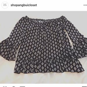 Off the shoulder top